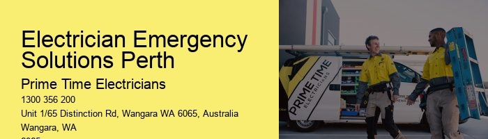 Perth’s Emergency Electrician: Efficient & Effective