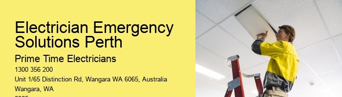 Perth Emergency Electrician: On Call 24/7