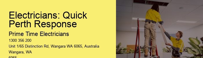 Perth Emergency Wiring Services