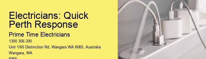 Emergency Electrician: Perth’s Dependable Service
