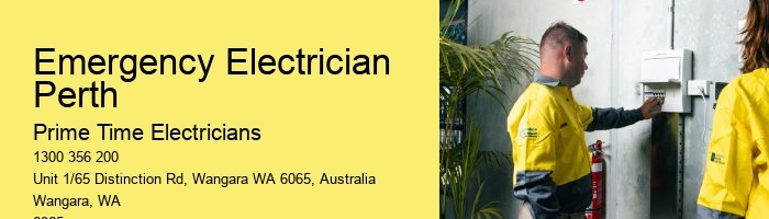 Efficient Perth Emergency Electrician Solutions