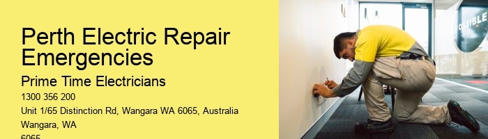 Expert Perth Electrician for Urgent Needs