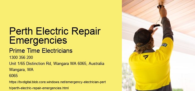 Quick Action Emergency Electrician in Perth