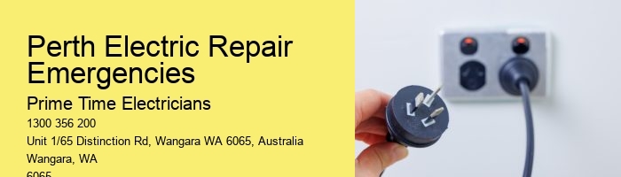 Emergency Electrician Perth: Professional Service