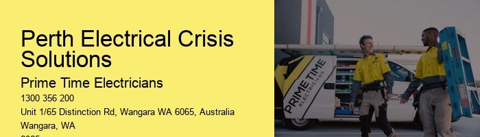 Electrical Crisis? Perth Electrician Here