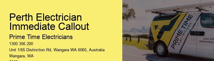 Perth Emergency Electrician: Quality Service
