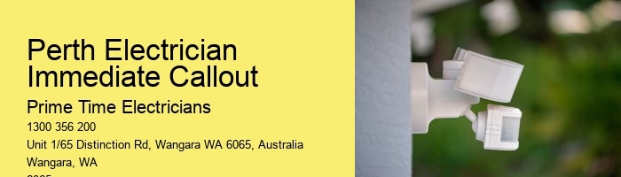 Rapid Perth Electrician for Emergency Situations