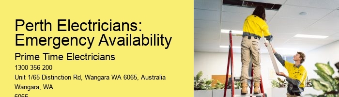 Perth’s Emergency Electrician – Here to Help