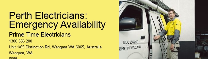 Dependable Perth Electrician for Electrical Crises