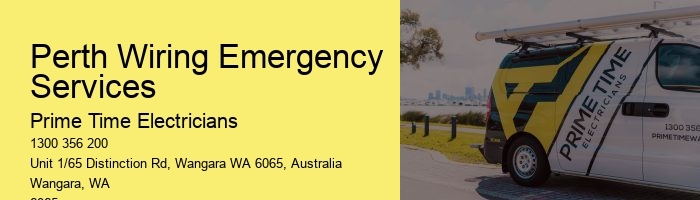 Perth Electrician for Urgent Electrical Needs