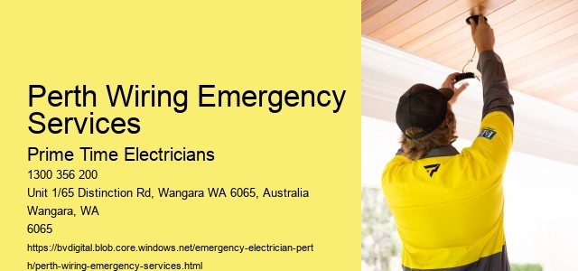 Perth Emergency Electrician: Trusted Expertise