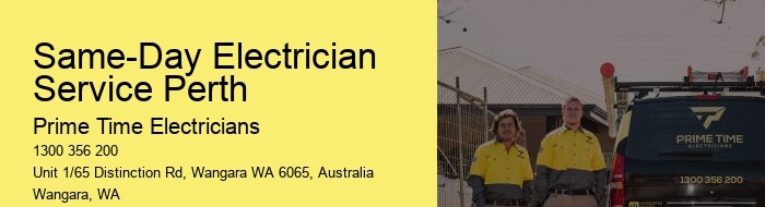 24-Hour Emergency Electrician Support in Perth