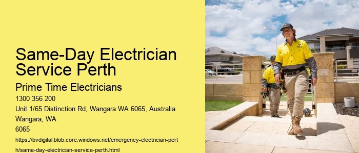 24-Hour Perth Electrician Emergency Service