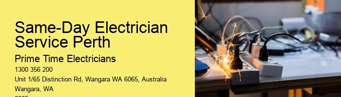 Rapid Electrician Support for Perth Emergencies