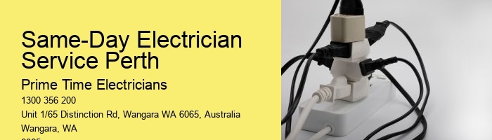 Perth Electrician: Emergency Services Available