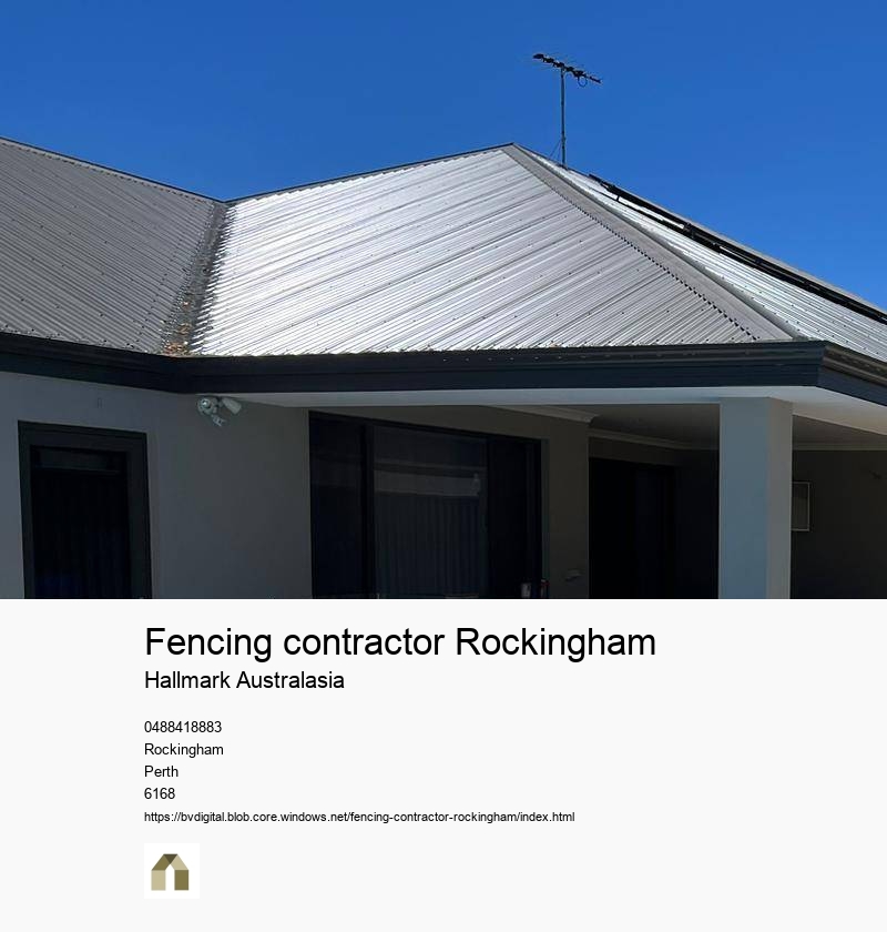 Fencing contractor Rockingham