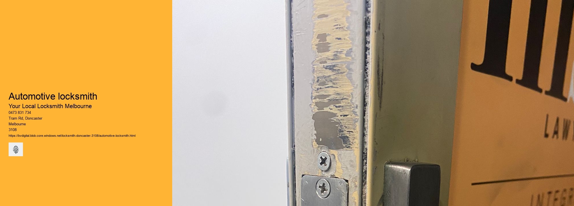 automotive locksmith