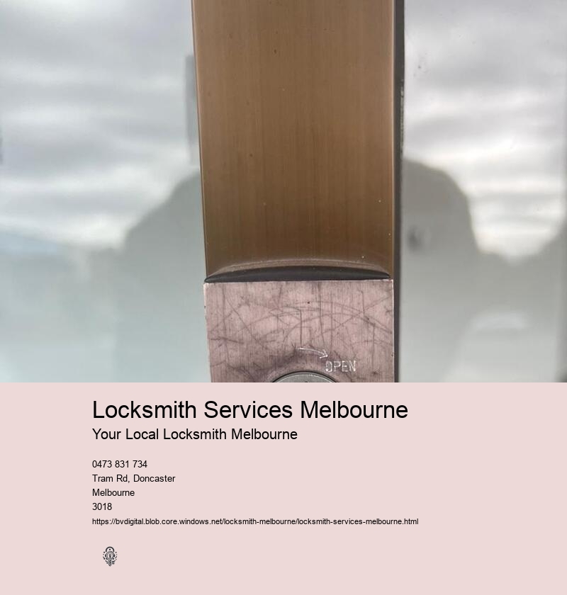 Melbourne's Best Locksmith Service