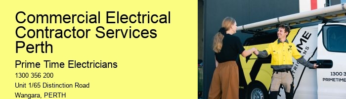 Premier Commercial Electrician Perth Providers