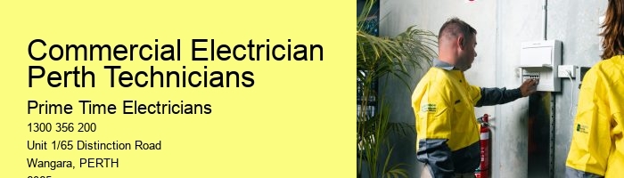 Quality Commercial Electrician Perth Services