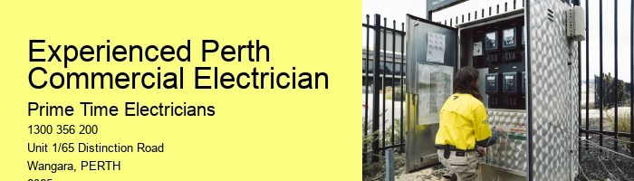 Dependable Commercial Electrician Perth Team