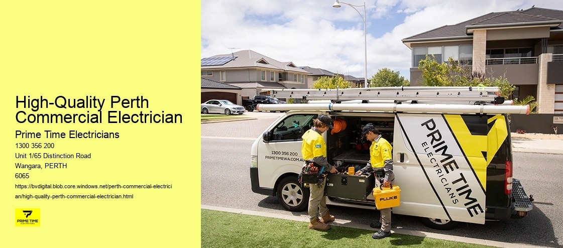 Reliable Commercial Electrician Perth Contractors