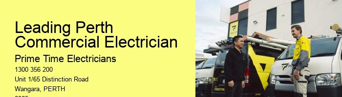 Trusted Commercial Electrician Perth Solutions