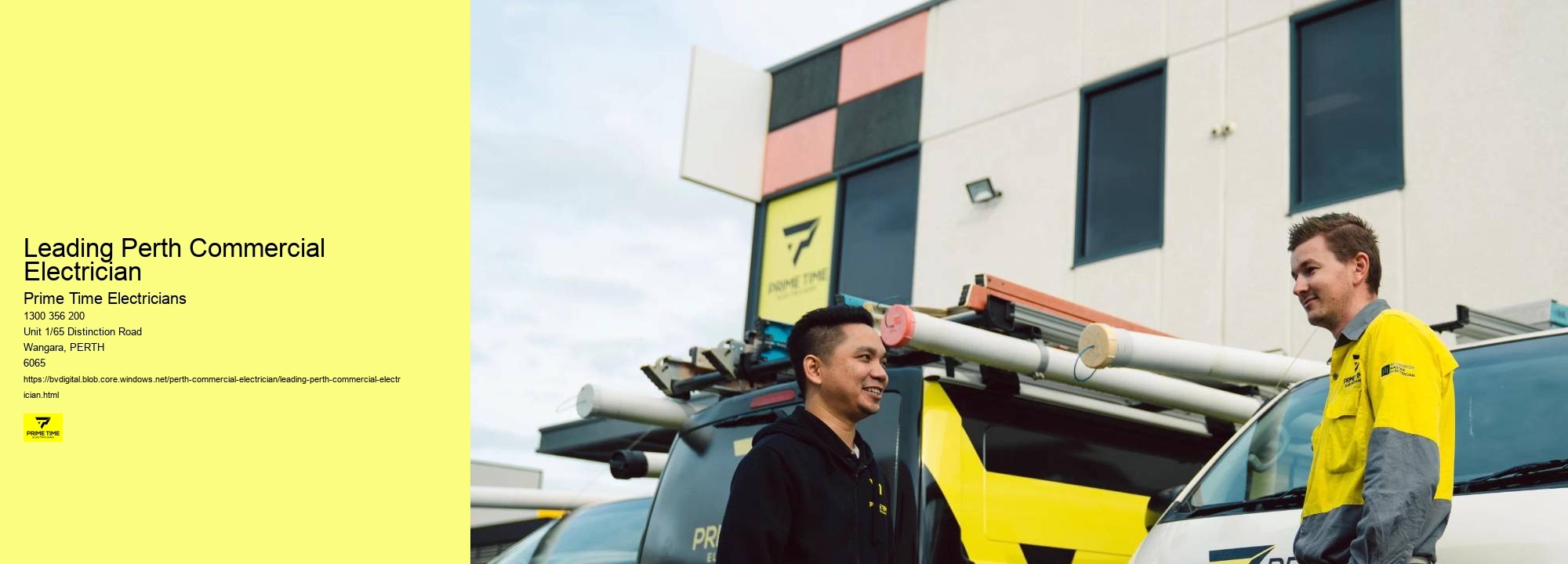 Certified Commercial Electrician Perth Contractors