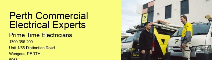 Affordable Commercial Electrician Perth Solutions