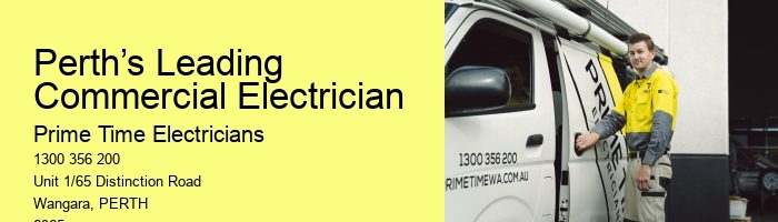 Dependable Commercial Electrician Perth Solutions