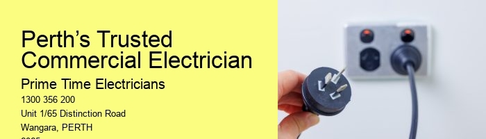 Comprehensive Commercial Electrician Perth Services
