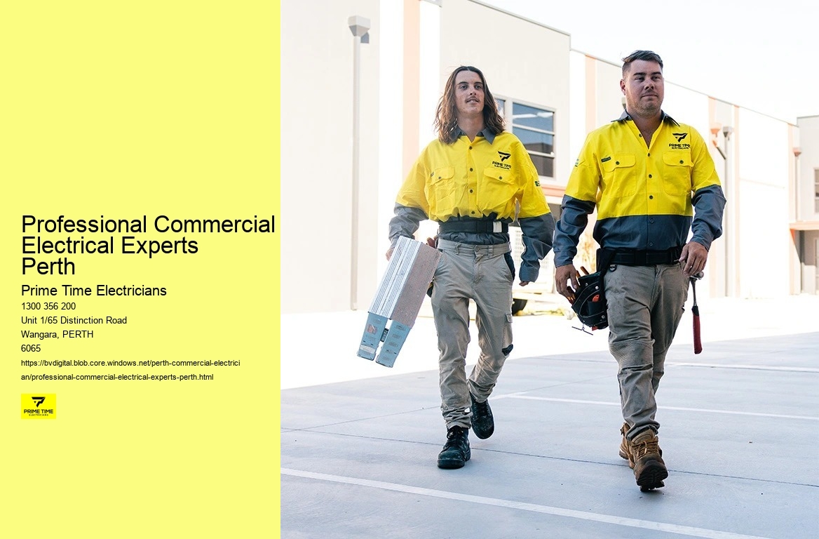 Professional Commercial Electrician Perth Team