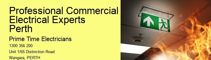 Licensed Commercial Electrician Perth Professionals