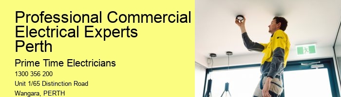 Leading Commercial Electrician Perth Services
