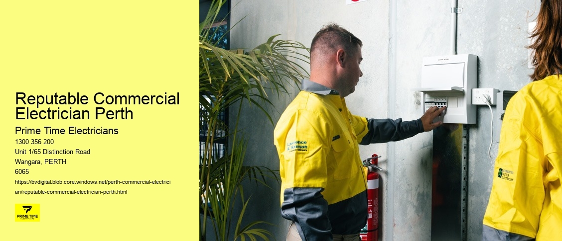 Affordable Commercial Electrician Perth Solutions