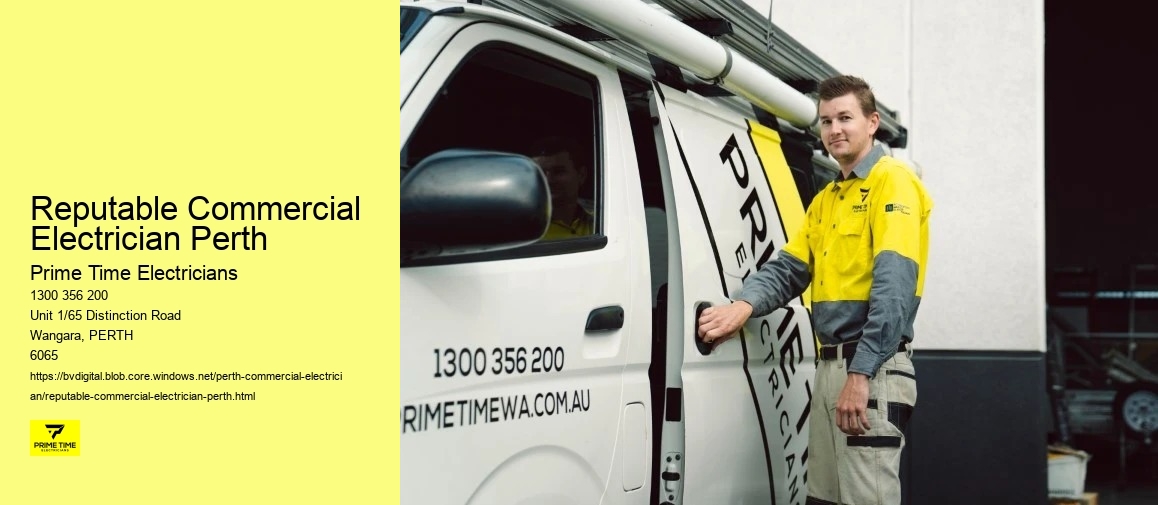 Experienced Commercial Electrician Perth Team