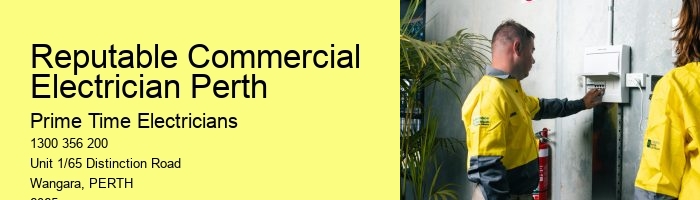 Dependable Commercial Electrician Perth Team