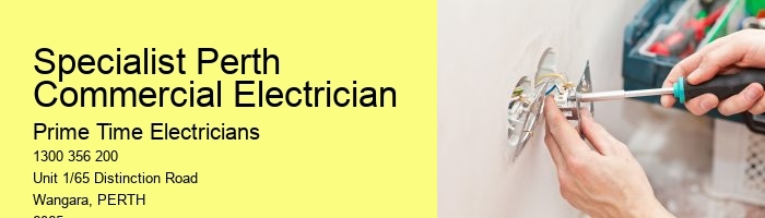 Professional Commercial Electrician Perth Team