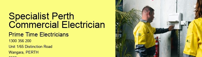 Efficient Commercial Electrician Perth Providers