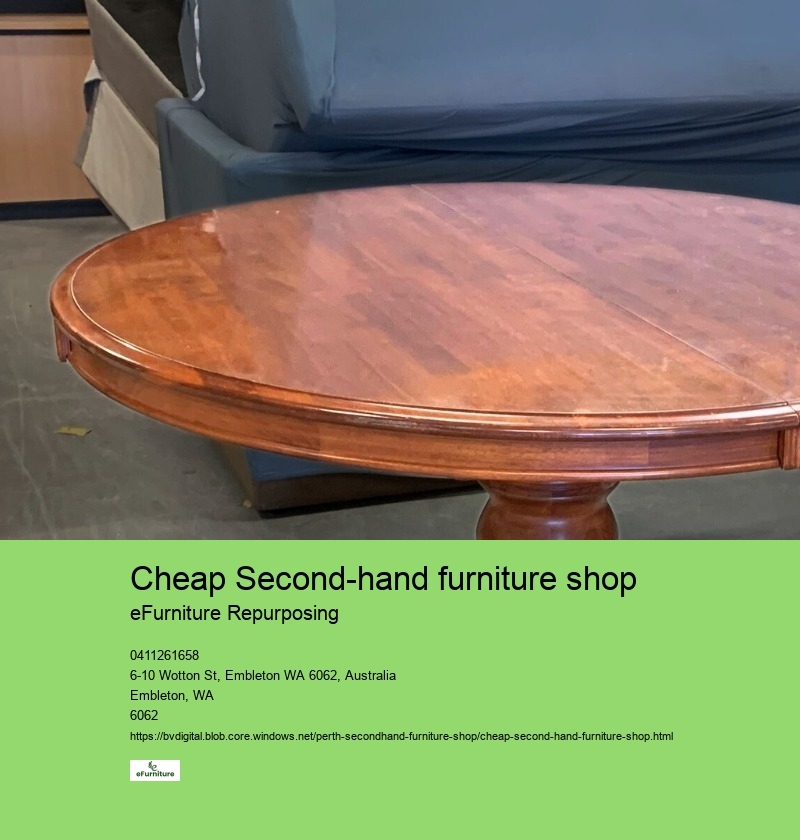 Perth's Furniture Recycling Initiatives