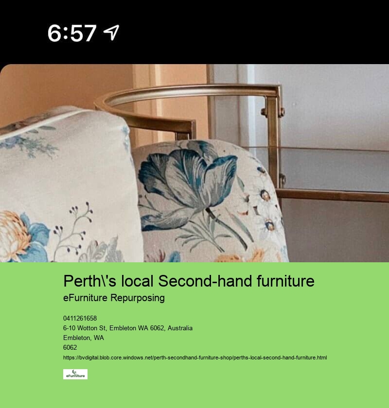 Unique Second-Hand Furniture in Perth