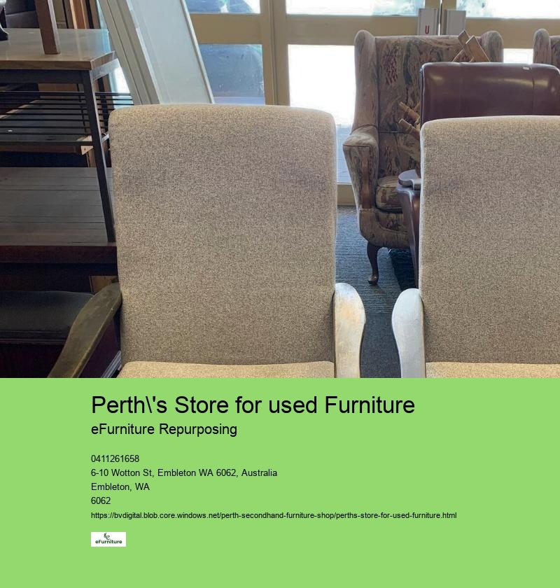 Perth's Guide to Used Furnishings