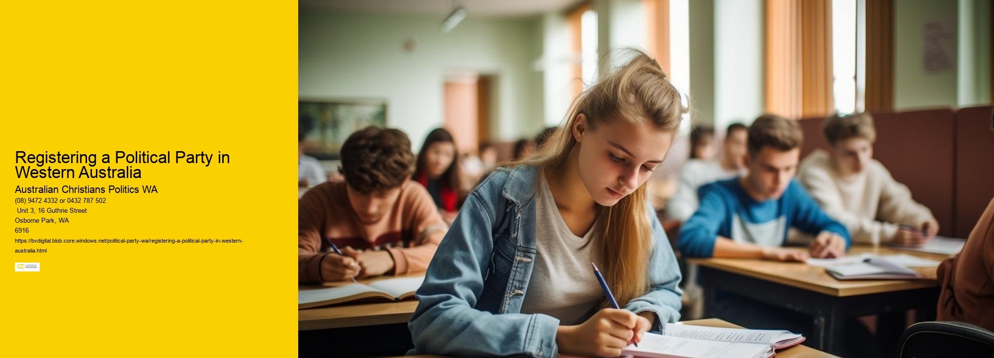 The Role of Political Research in Shaping WA Policies