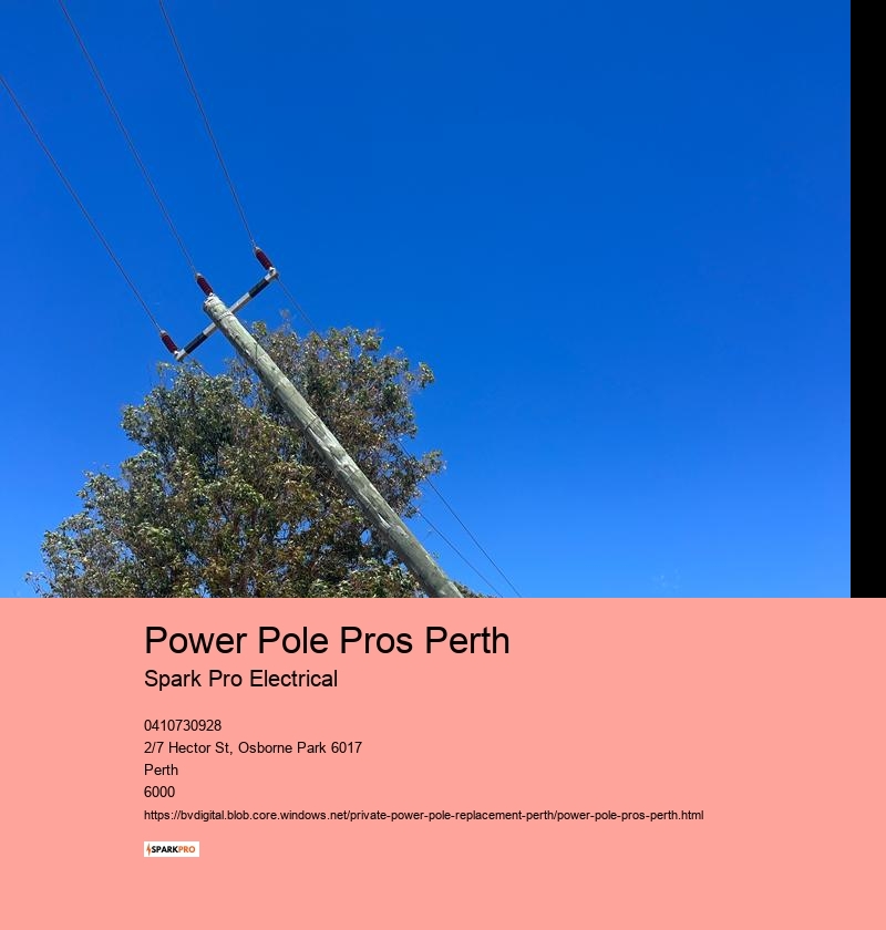 Streamlined Power Pole Installation in Perth
