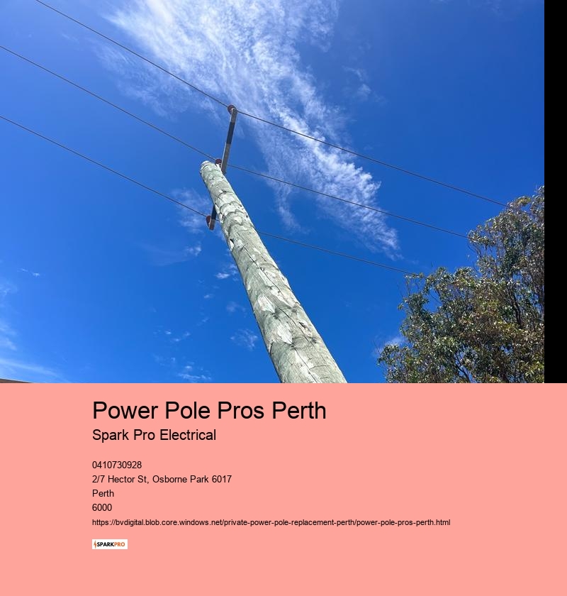 Perth’s Choice for Power Pole Services