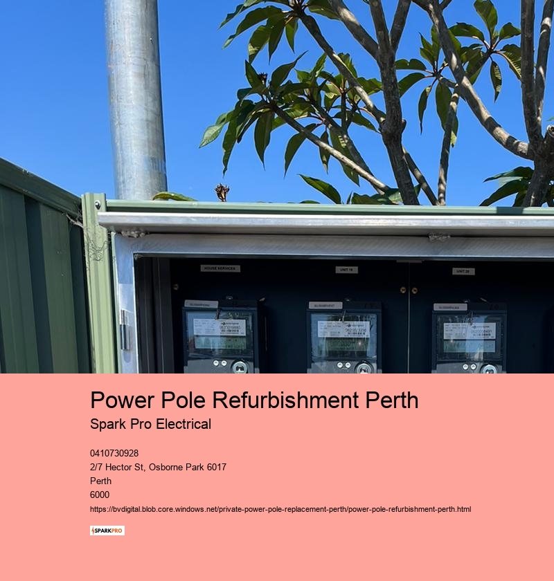 Quality Power Pole Replacement in Perth