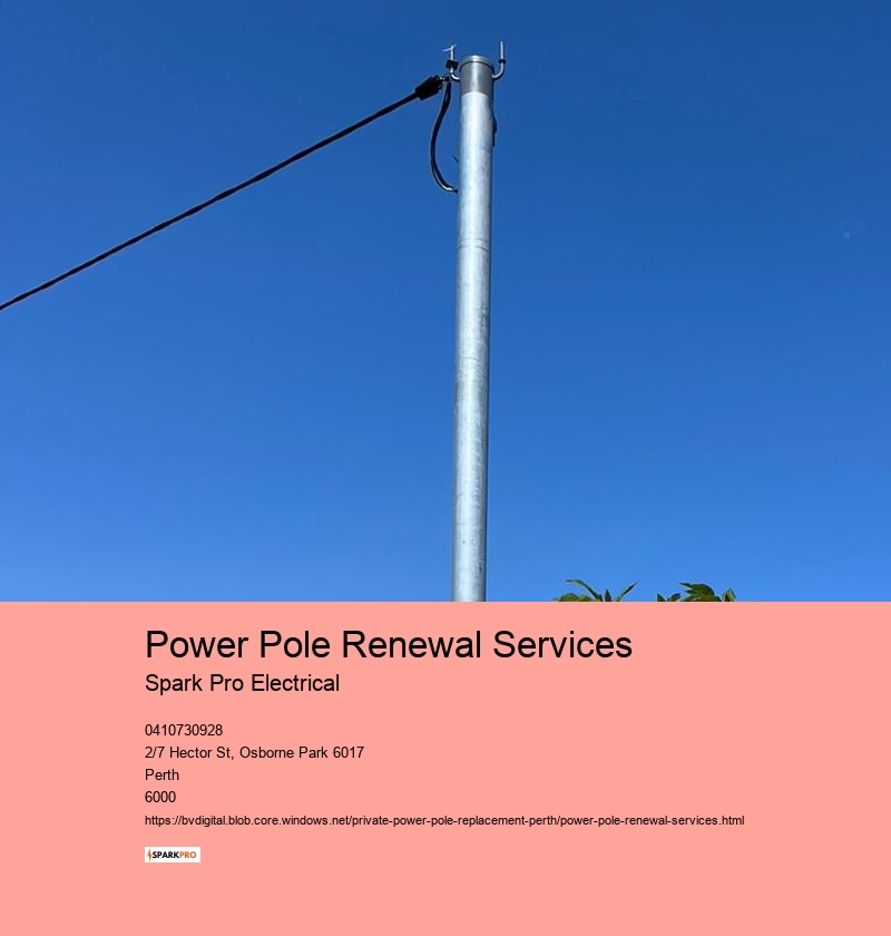 Perth's Power Pole Replacement Pioneers