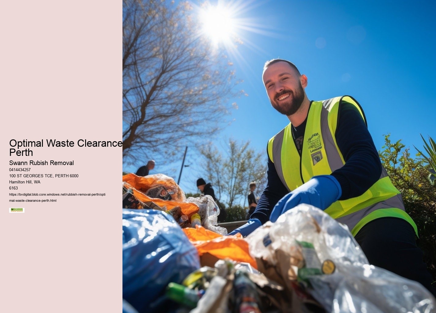 Efficient Urban Waste Perth
