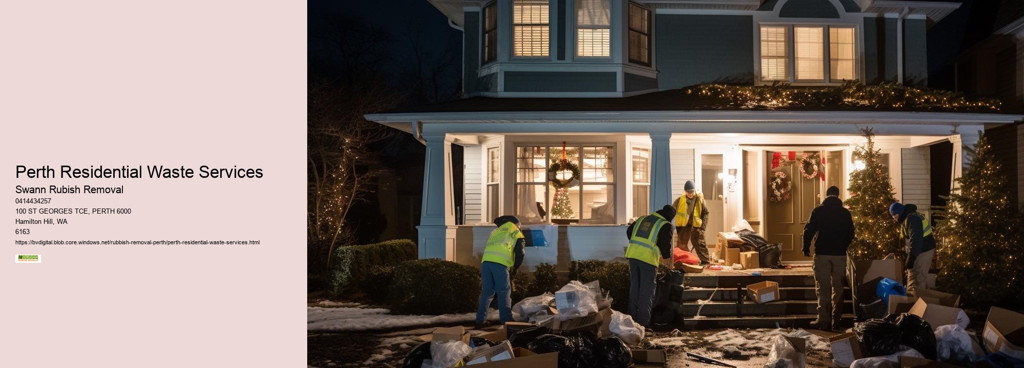 Perth Waste Disposal Expertise