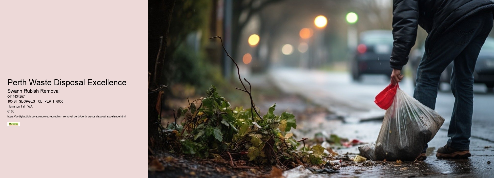 Professional Rubbish Services Perth